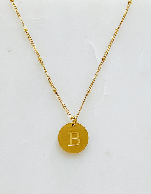 Load image into Gallery viewer, Ellison + Young: Singular Charm Initial Necklace by Ellisonyoung.com

