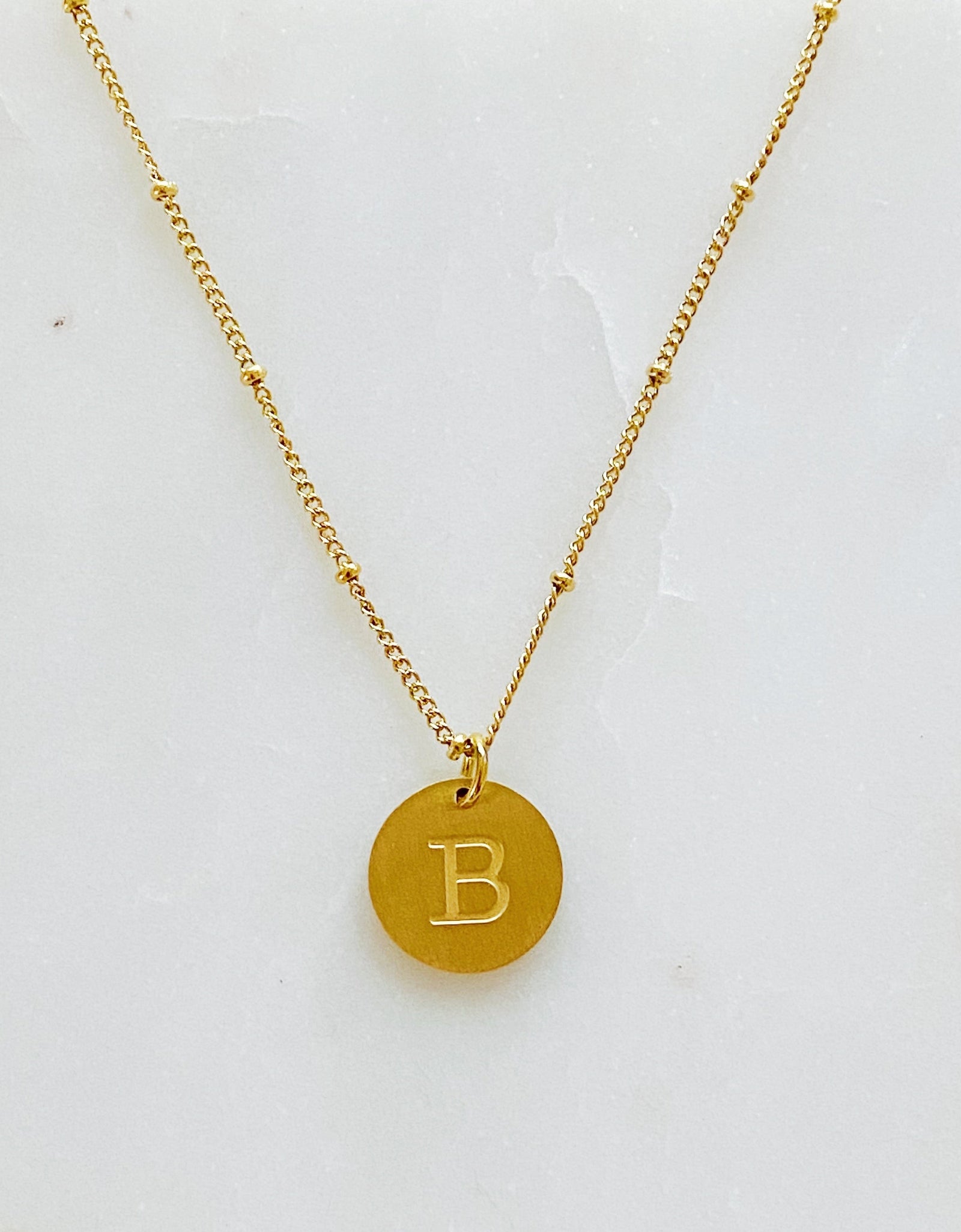 Ellison + Young: Singular Charm Initial Necklace by Ellisonyoung.com