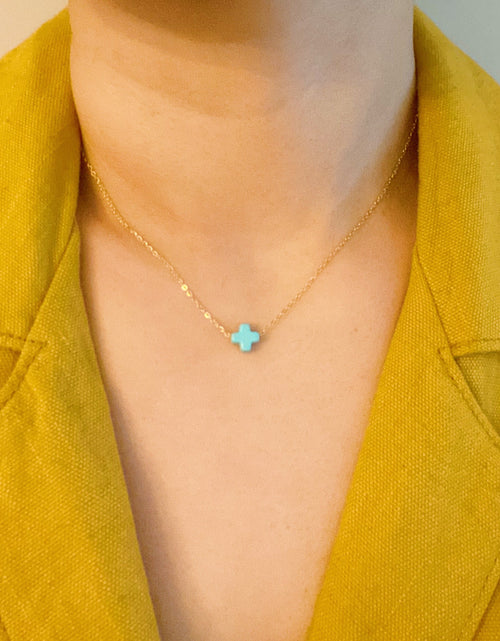 Load image into Gallery viewer, So Very Blessed Cross Necklace by Ellisonyoung.com
