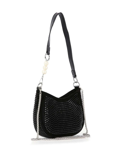 Load image into Gallery viewer, Rhinestone Accented Petite Shoulder Bag by Handbag Factory
