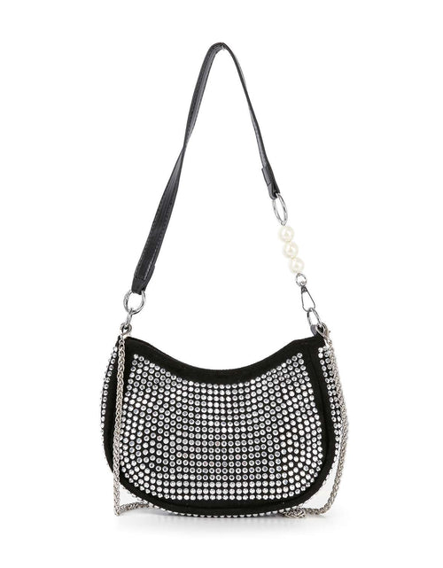 Load image into Gallery viewer, Rhinestone Accented Petite Shoulder Bag by Handbag Factory
