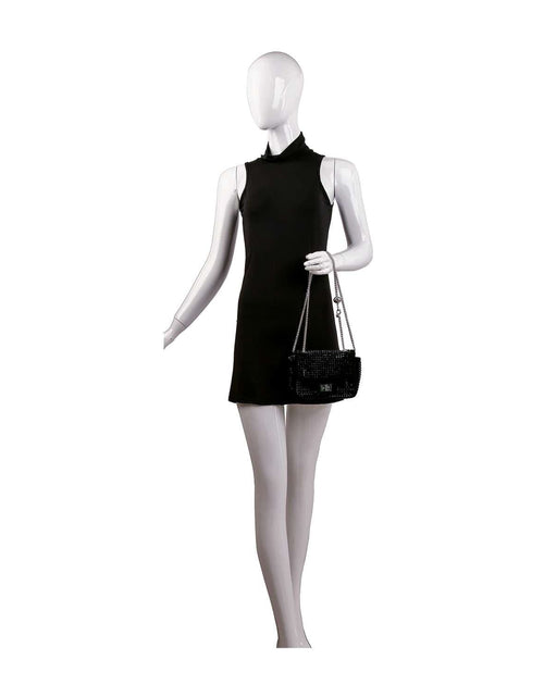 Load image into Gallery viewer, Petite Rhinestone Evening Shoulder Bag by Handbag Factory
