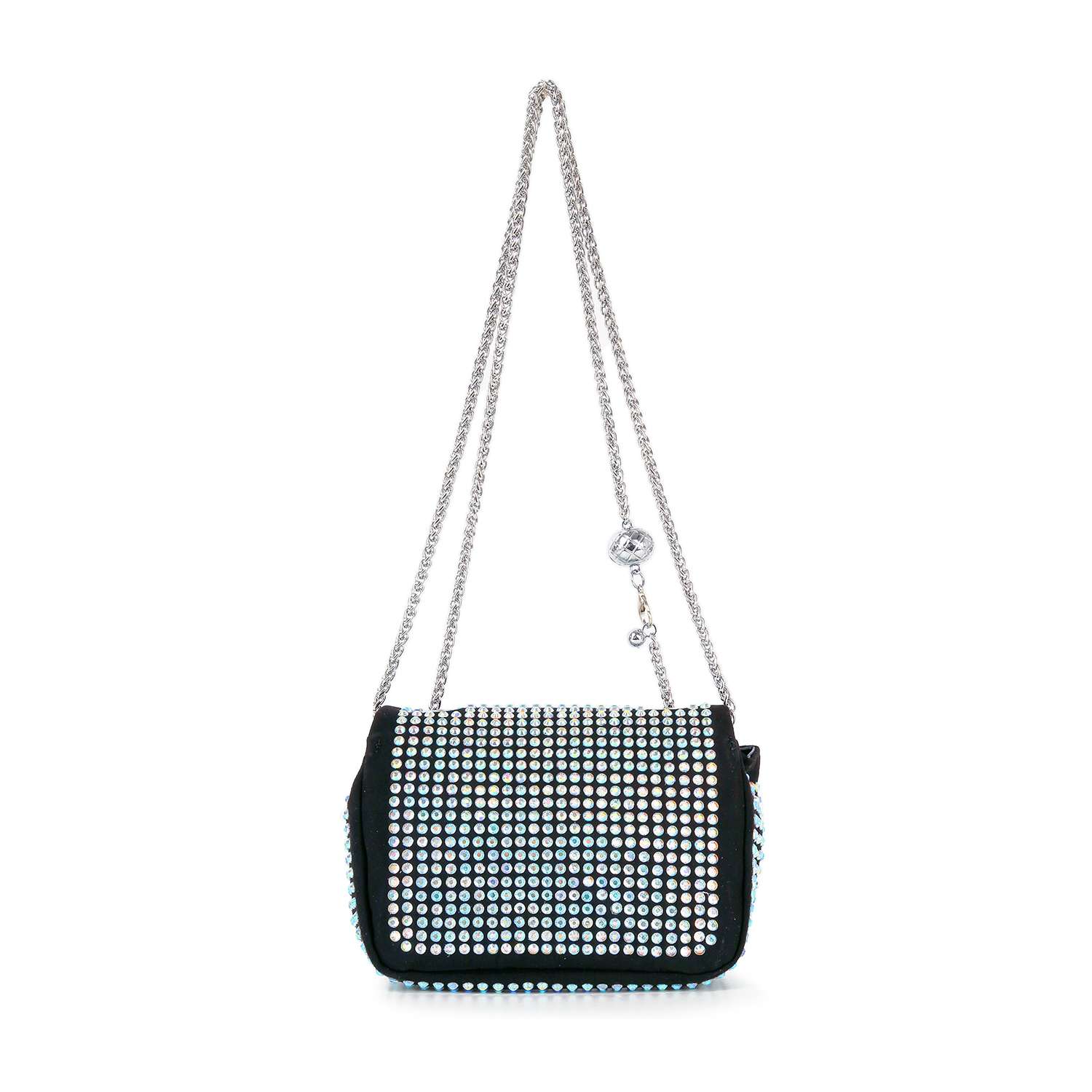 Petite Rhinestone Evening Shoulder Bag by Handbag Factory