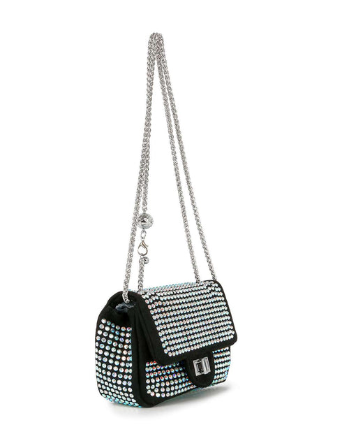 Load image into Gallery viewer, Petite Rhinestone Evening Shoulder Bag by Handbag Factory
