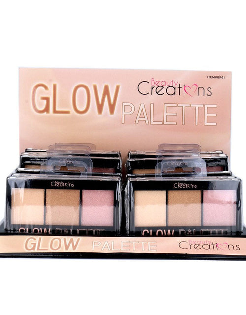 Load image into Gallery viewer, BEAUTY CREATIONS Glow Palette Display Set, 12 Pieces by Avera Group
