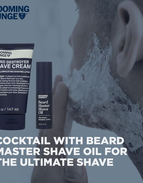 Load image into Gallery viewer, Grooming Lounge Oil &amp; Cream Shaving Cocktail Set (Save $7) by Grooming Lounge
