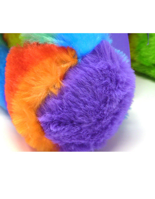 Load image into Gallery viewer, Rainbow Teddy Bear Plush Stuffed Animal Cuddly Soft 12 inch by The Noodley
