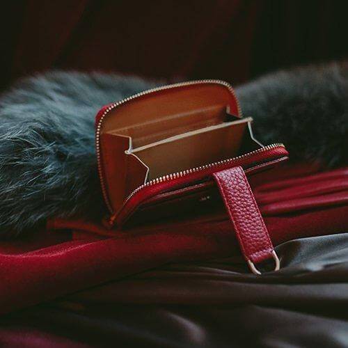 Load image into Gallery viewer, BELGRAVIA Zipper Wallet by Vaultskin
