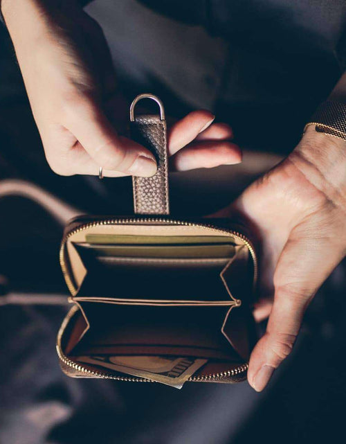 Load image into Gallery viewer, BELGRAVIA Zipper Wallet by Vaultskin
