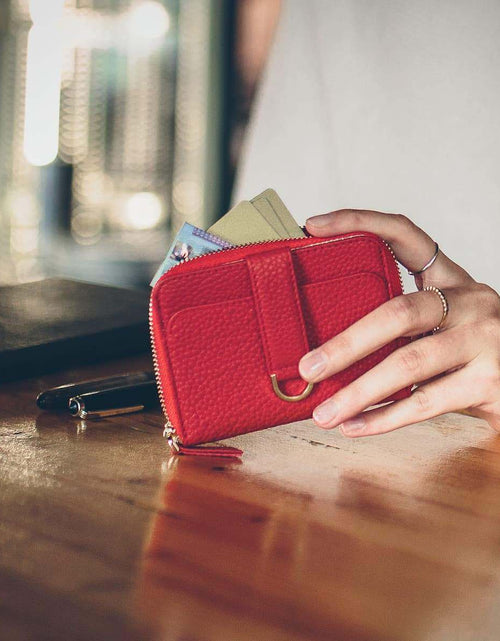 Load image into Gallery viewer, BELGRAVIA Zipper Wallet by Vaultskin
