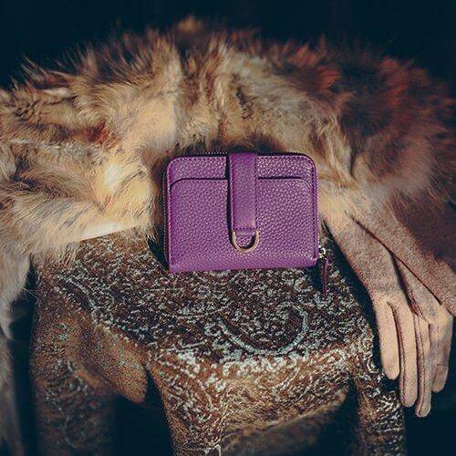 Load image into Gallery viewer, BELGRAVIA Zipper Wallet by Vaultskin
