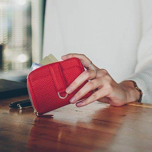 Load image into Gallery viewer, BELGRAVIA Zipper Wallet by Vaultskin
