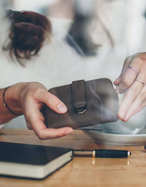 Load image into Gallery viewer, BELGRAVIA Zipper Wallet by Vaultskin
