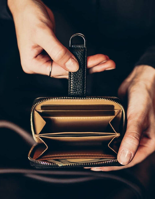 Load image into Gallery viewer, BELGRAVIA Zipper Wallet by Vaultskin
