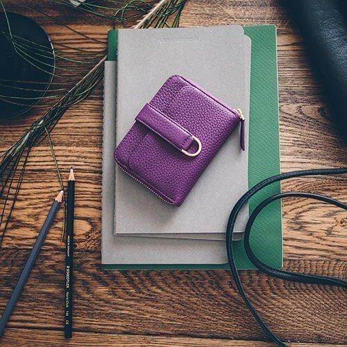 Load image into Gallery viewer, BELGRAVIA Zipper Wallet by Vaultskin
