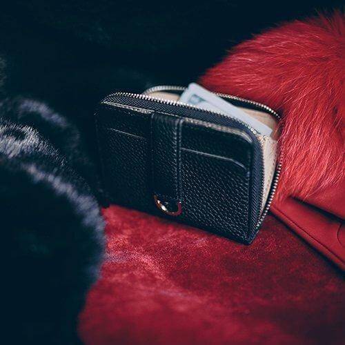 Load image into Gallery viewer, BELGRAVIA Zipper Wallet by Vaultskin
