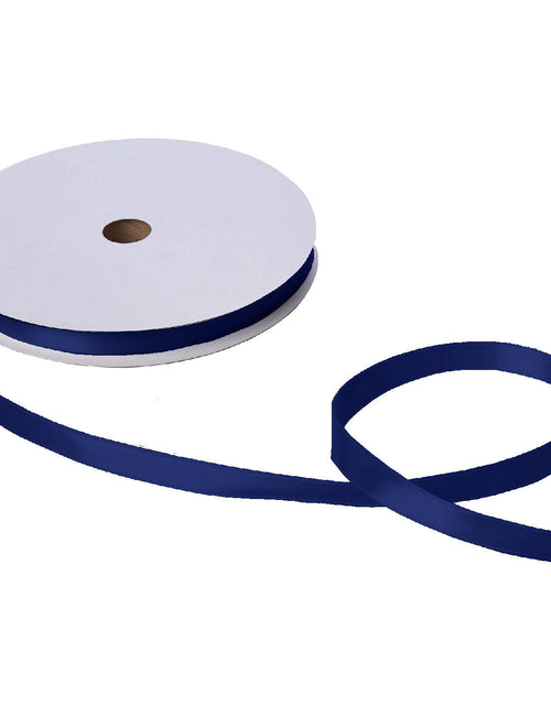 Load image into Gallery viewer, Jillson &amp; Roberts Double-Faced Satin Ribbon, 5/8" Wide x 100 Yards, Navy by Present Paper
