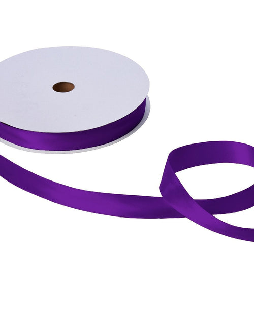 Load image into Gallery viewer, Jillson &amp; Roberts Double-Faced Satin Ribbon, 1" Wide x 100 Yards, Purple by Present Paper
