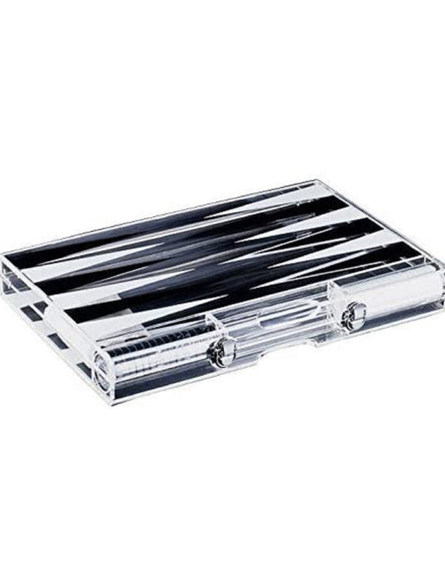 Load image into Gallery viewer, Premium 18-Inch Lucite Backgammon Set - Elegant Design for Timeless Enjoyment by Pursonic
