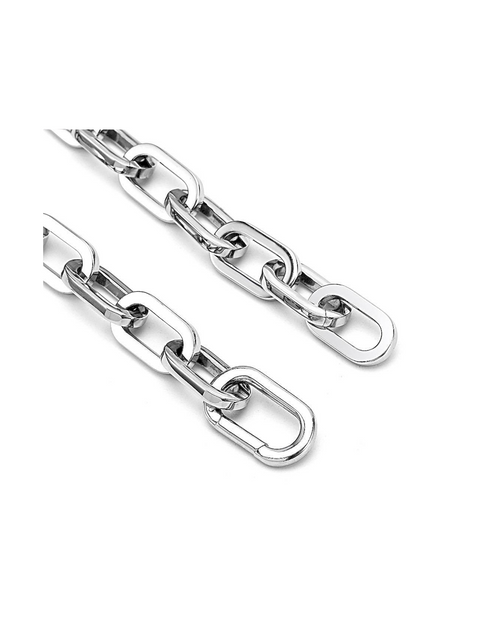 Load image into Gallery viewer, C200W B.Tiff High Polish Paperclip Chain Necklace by B.Tiff New York
