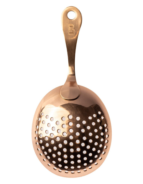 Load image into Gallery viewer, Solid Copper and Brass Julep Strainers by Bull In China
