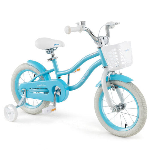 Load image into Gallery viewer, 14/16/18 Inch Kids Bike with Dual Brakes and Adjustable Seat-14 inches
