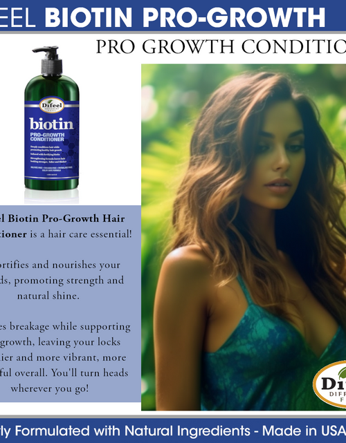 Load image into Gallery viewer, Difeel Biotin Pro-Growth Conditioner for Hair Growth 12 oz. by difeel - find your natural beauty
