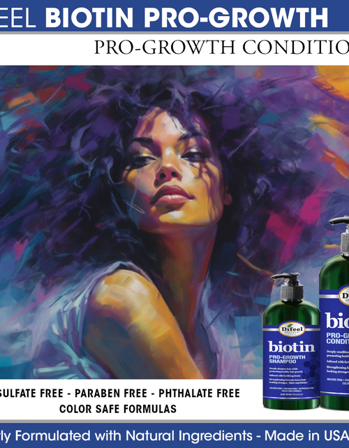 Load image into Gallery viewer, Difeel Biotin Pro-Growth Conditioner for Hair Growth 33.8 oz. by difeel - find your natural beauty
