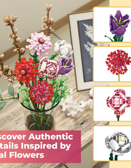 Load image into Gallery viewer, Contixo BK03 Spring Bouquet Floral Collection Building Block Set - 1237 PCS by Contixo

