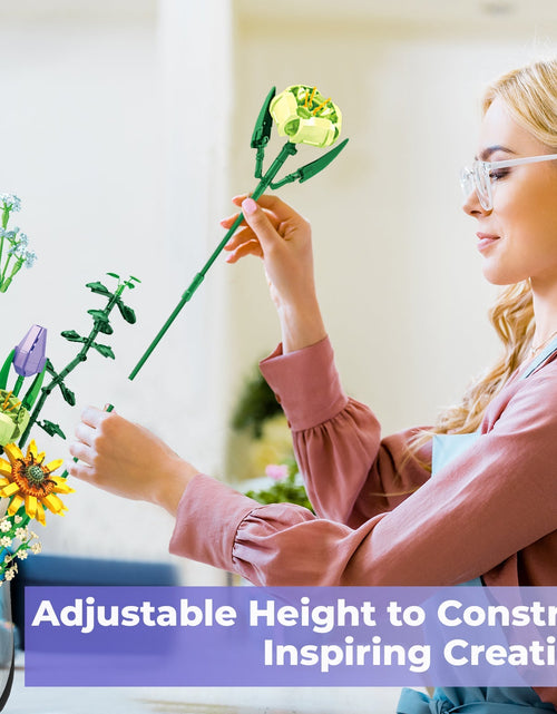 Load image into Gallery viewer, Contixo BK04 Sunflower Bouquet Floral Collection Building Block Set - 975 PCS by Contixo
