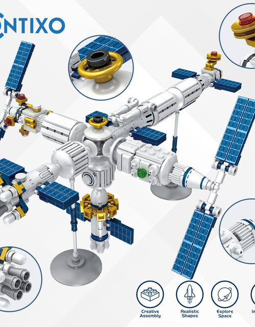 Load image into Gallery viewer, Contixo BK07 Aerospace Series Space Station Building Block Set - 573 PCS by Contixo
