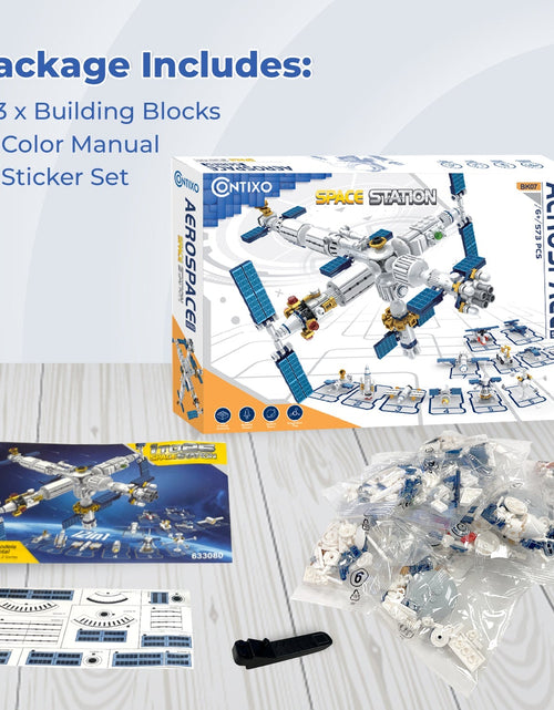 Load image into Gallery viewer, Contixo BK07 Aerospace Series Space Station Building Block Set - 573 PCS by Contixo
