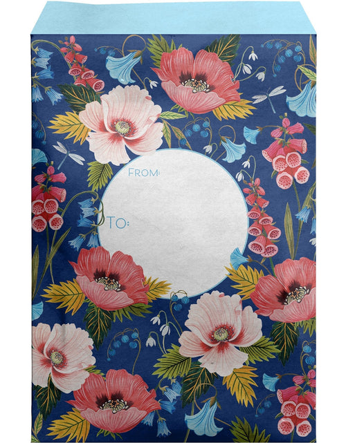 Load image into Gallery viewer, Large Floral Printed Padded Mailing Envelopes, Blooming by Present Paper
