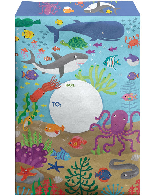 Load image into Gallery viewer, Large Printed Padded Mailing Envelopes, Under the Sea by Present Paper
