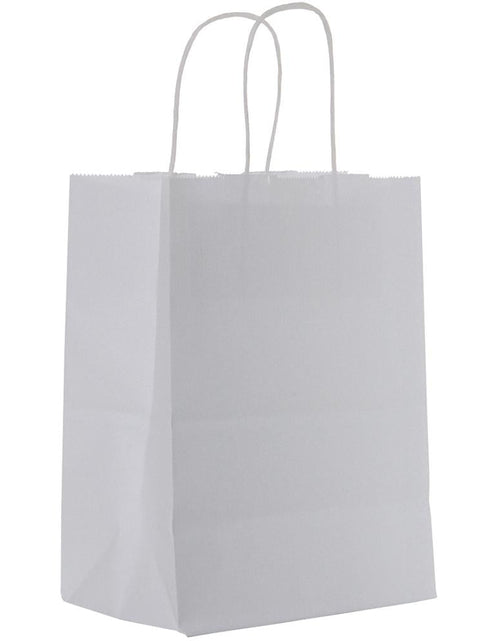 Load image into Gallery viewer, Jillson &amp; Roberts Medium Kraft Bags, White by Present Paper
