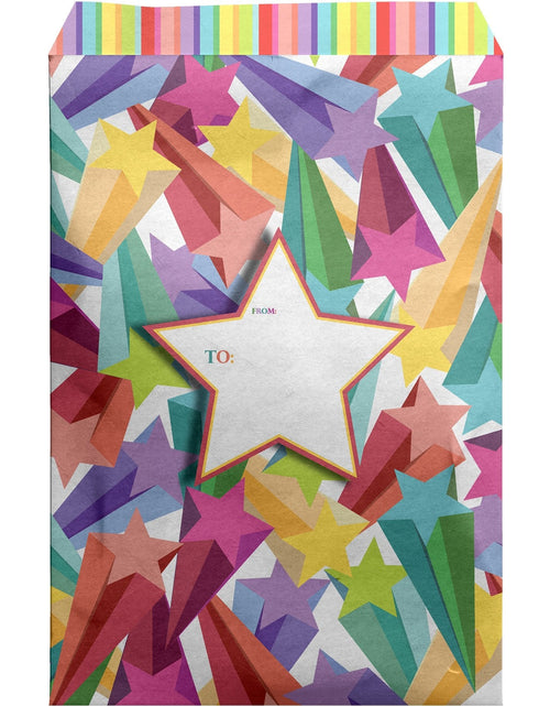 Load image into Gallery viewer, Medium Birthday Printed Padded Mailing Envelopes, Bright Stars by Present Paper
