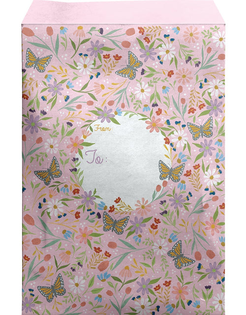 Load image into Gallery viewer, Medium Printed Padded Mailing Envelopes, Delicate Floral by Present Paper
