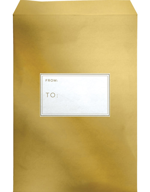 Load image into Gallery viewer, Medium Printed Padded Mailing Envelopes, Metallic Gold by Present Paper

