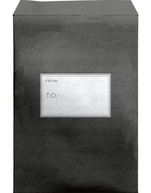 Load image into Gallery viewer, Medium Printed Padded Mailing Envelopes, Black by Present Paper
