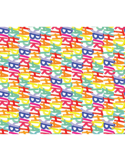 Load image into Gallery viewer, Rainbow Birthday 20" x 30" Gift Tissue Paper by Present Paper
