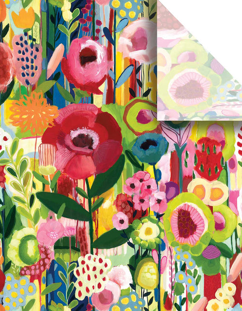 Load image into Gallery viewer, Floral Collage 20" x 30" Gift Tissue Paper by Present Paper
