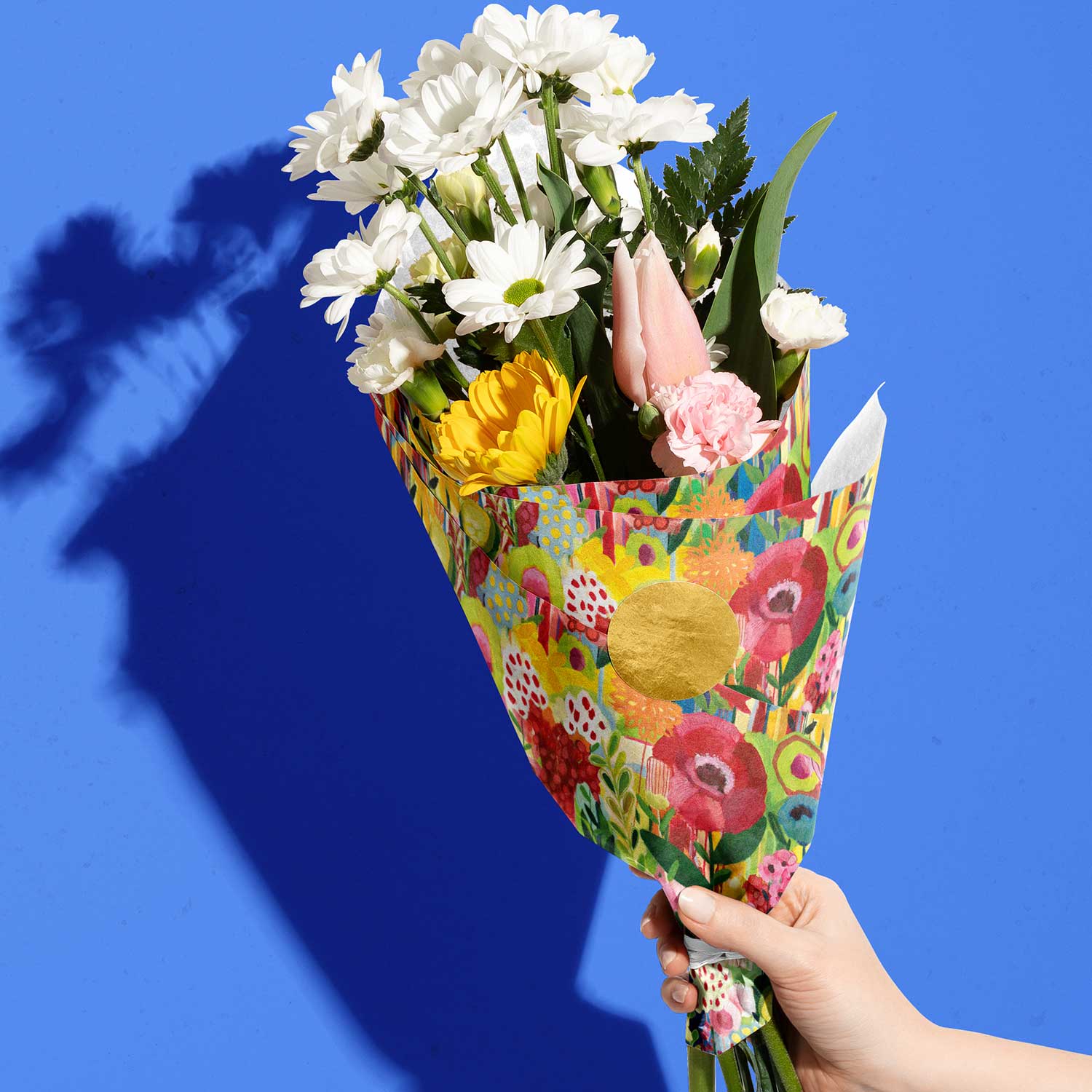 Floral Collage 20" x 30" Gift Tissue Paper by Present Paper