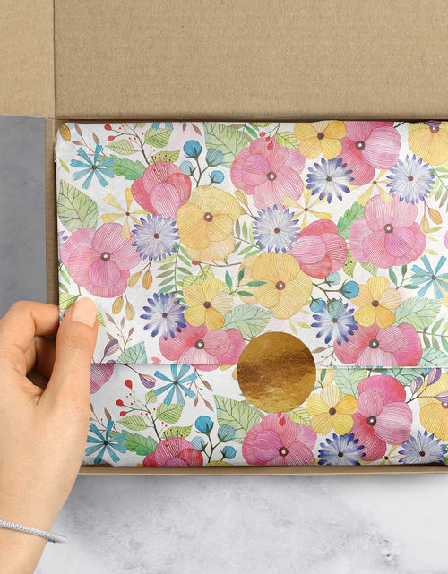 Load image into Gallery viewer, Watercolor Petal 20" x 30" Floral Gift Tissue Paper by Present Paper
