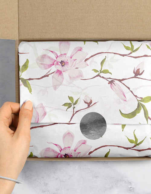 Load image into Gallery viewer, Magnolia 20" x 30" Floral Gift Tissue Paper by Present Paper

