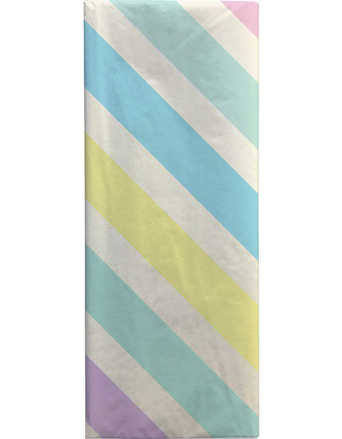 Load image into Gallery viewer, Pastel Stripe 20" x 30" Baby Gift Tissue Paper by Present Paper
