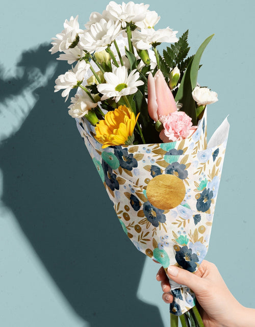 Load image into Gallery viewer, Fresh Flowers Floral Gift Tissue Paper by Present Paper
