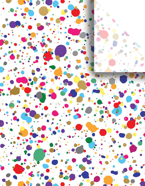 Load image into Gallery viewer, Paint Splatter 20" x 30" Gift Tissue Paper by Present Paper
