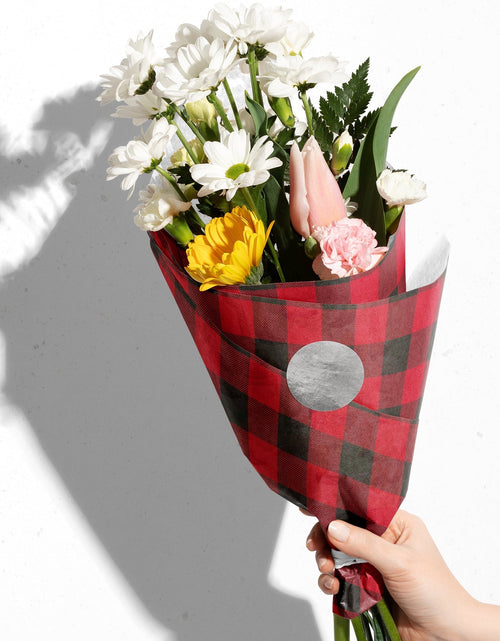 Load image into Gallery viewer, Buffalo Plaid Christmas Gift Tissue Paper by Present Paper
