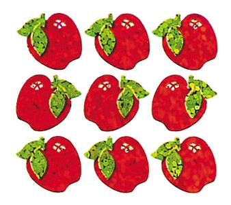Load image into Gallery viewer, Bulk Roll Prismatic Stickers, Micro Apples (100 Repeats) by Present Paper
