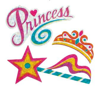 Load image into Gallery viewer, Bulk Roll Prismatic Stickers, Princess (100 Repeats) by Present Paper
